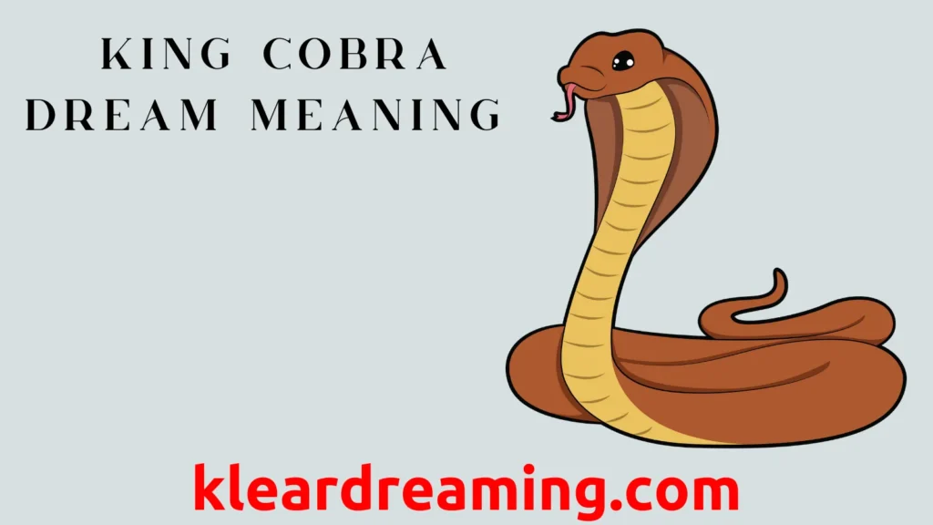  King Cobra Dream Meaning