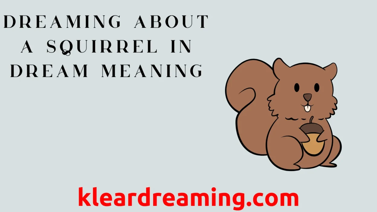 Dreaming About a Squirrel in Dream Meaning