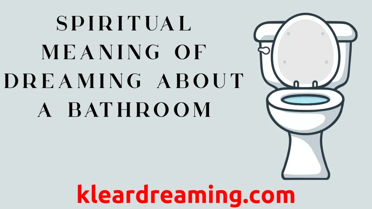 Spiritual Meaning of Dreaming About a Bathroom