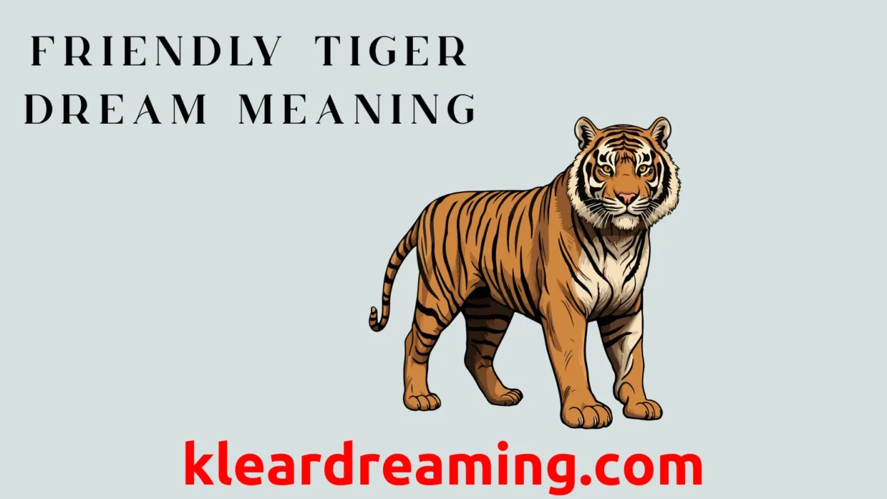Friendly Tiger Dream Meaning