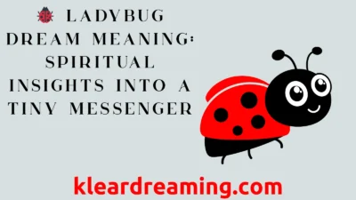 Ladybug Dream Meaning