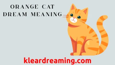 Orange Cat Dream Meaning