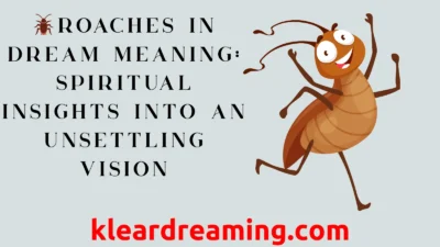 Roaches in Dream Meaning