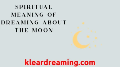 Spiritual Meaning of Dreaming About the Moon