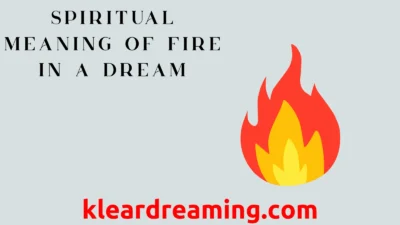 Spiritual Meaning of Fire in a Dream
