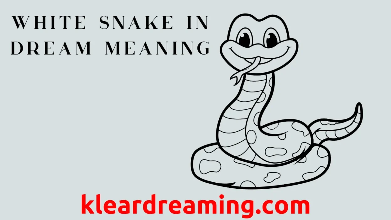 White Snake in Dream Meaning