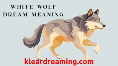 White Wolf Dream Meaning