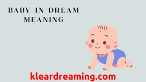 BABY IN DREAM MEANING