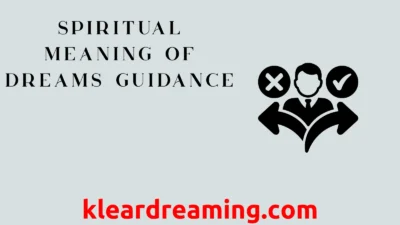 Spiritual Meaning of Dreams Guidance