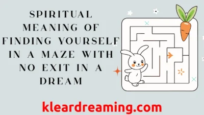 Spiritual Meaning of Finding Yourself in a Maze