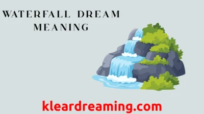 Waterfall Dream Meaning