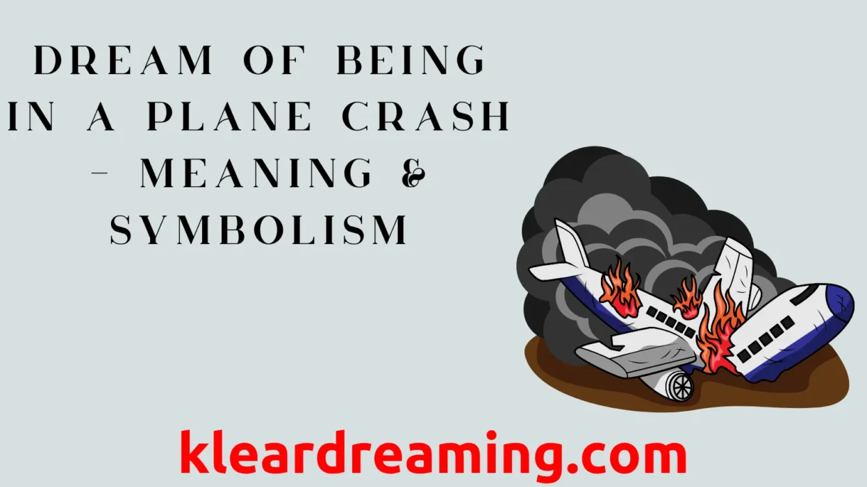 Dream of Being in a Plane Crash