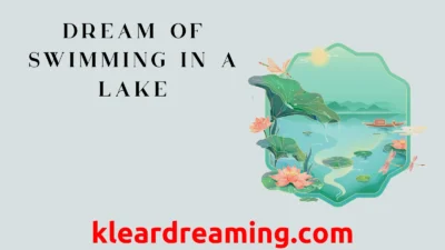 Dream of Swimming in a Lake