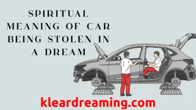Spiritual Meaning of Car Being Stolen in a Dream