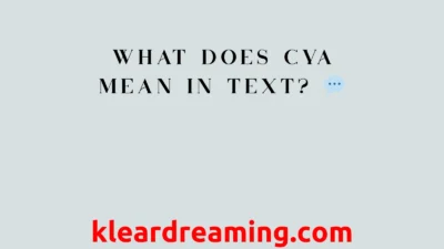 What Does CYA Mean in Text
