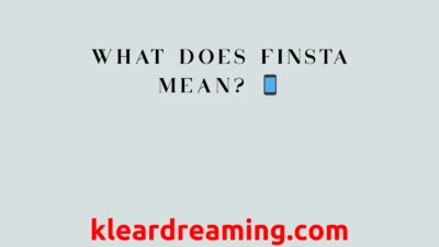 What Does Finsta Mean