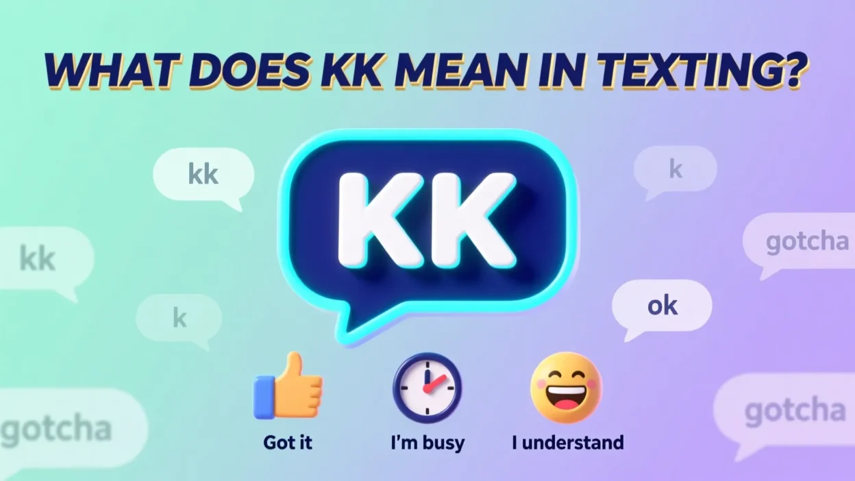 What Does KK Mean in Texting