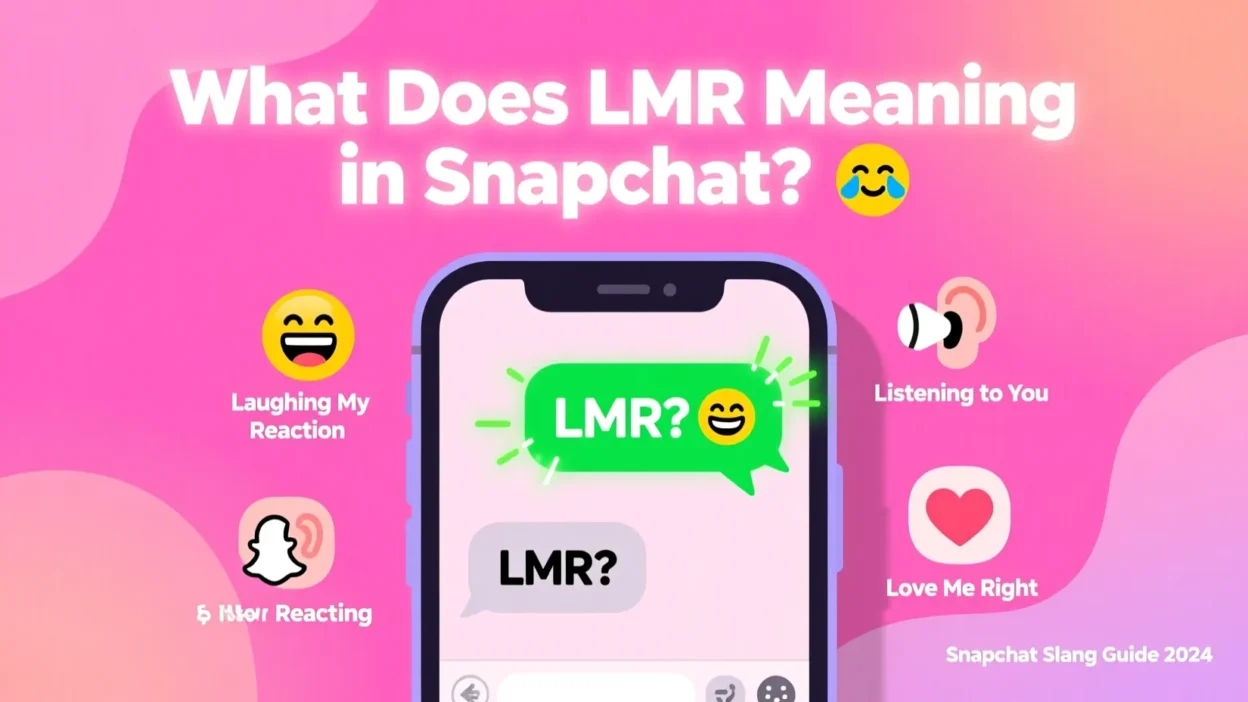 What Does LMR Mean in Snapchat