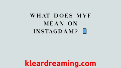 What Does MYF Mean on Instagram