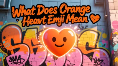 What Does Orange Heart Emoji Mean