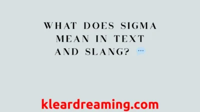 What Does Sigma Mean