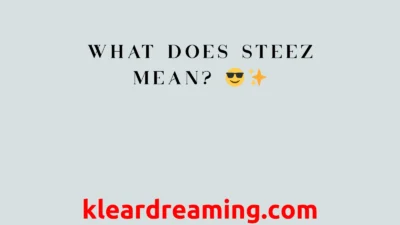 What Does Steez Mean