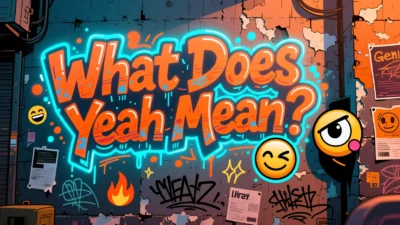 What Does Yeah Mean