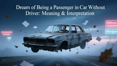 Dream of Being a Passenger in a Car Without Driver