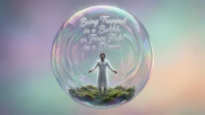 Being Trapped in a Bubble or Force Field in a Dream