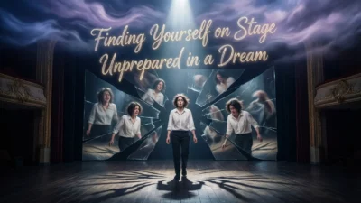 Finding Yourself on Stage Unprepared in a Dream