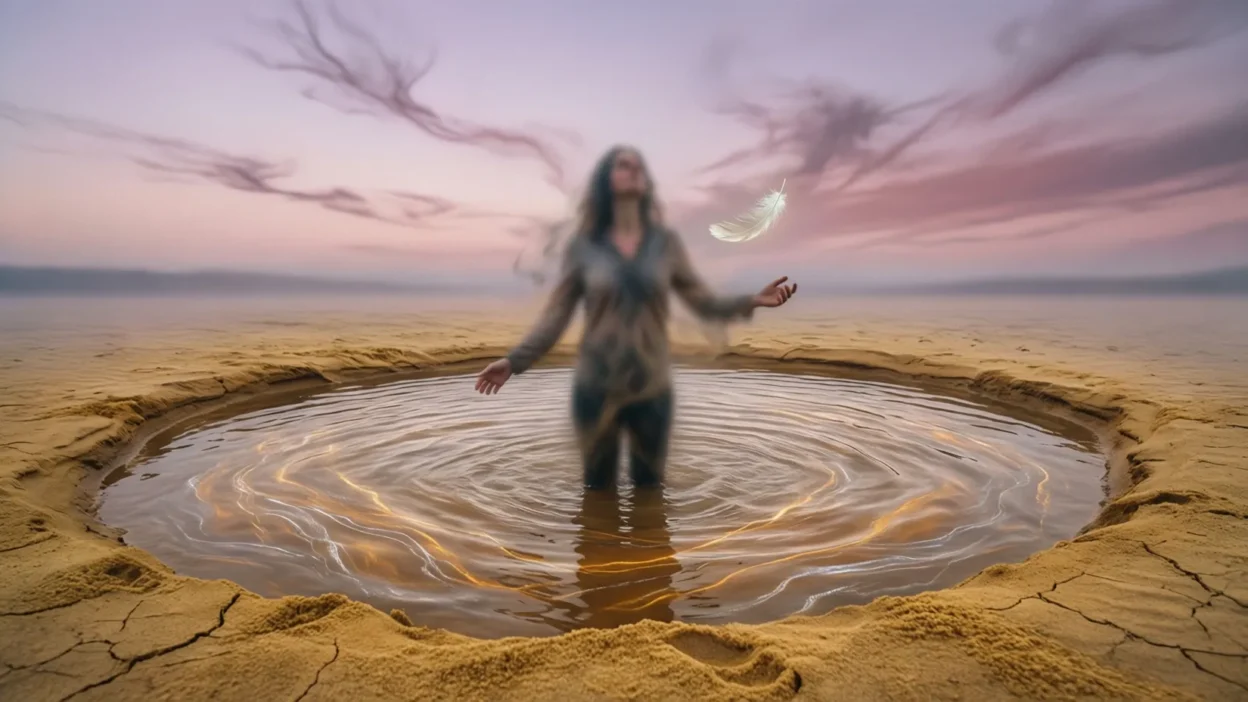 Meaning of Finding Yourself in Quicksand