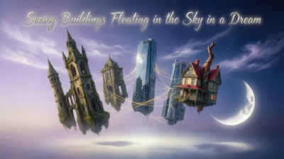 Seeing Buildings Floating in the Sky in a Dream