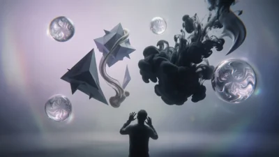 Being Chased by Abstract Shapes in a Dream