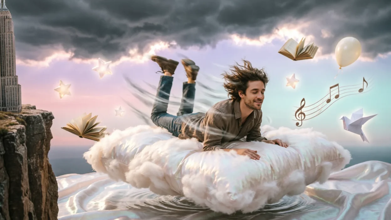 Falling From a Great Height but Landing Softly in a Dream