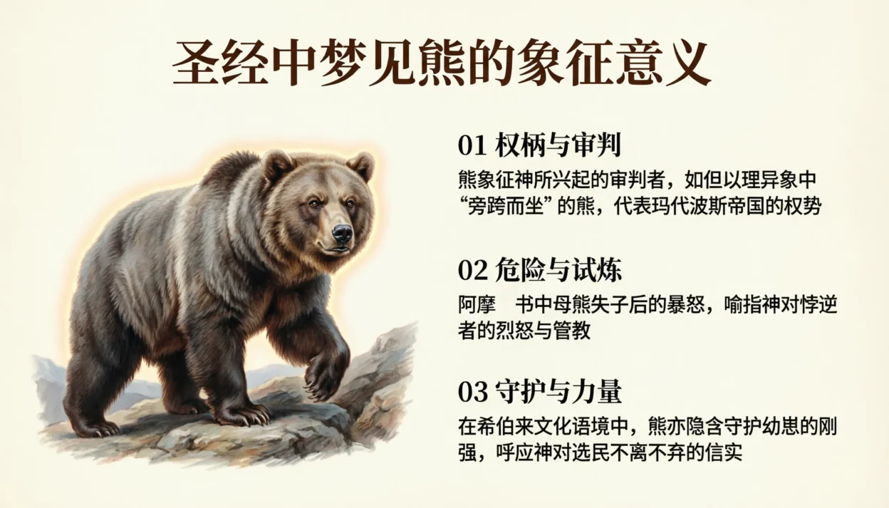 Bear Mean in a Dream Biblically?