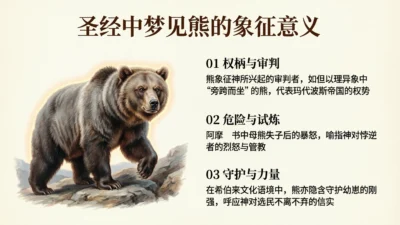 Bear Mean in a Dream Biblically?