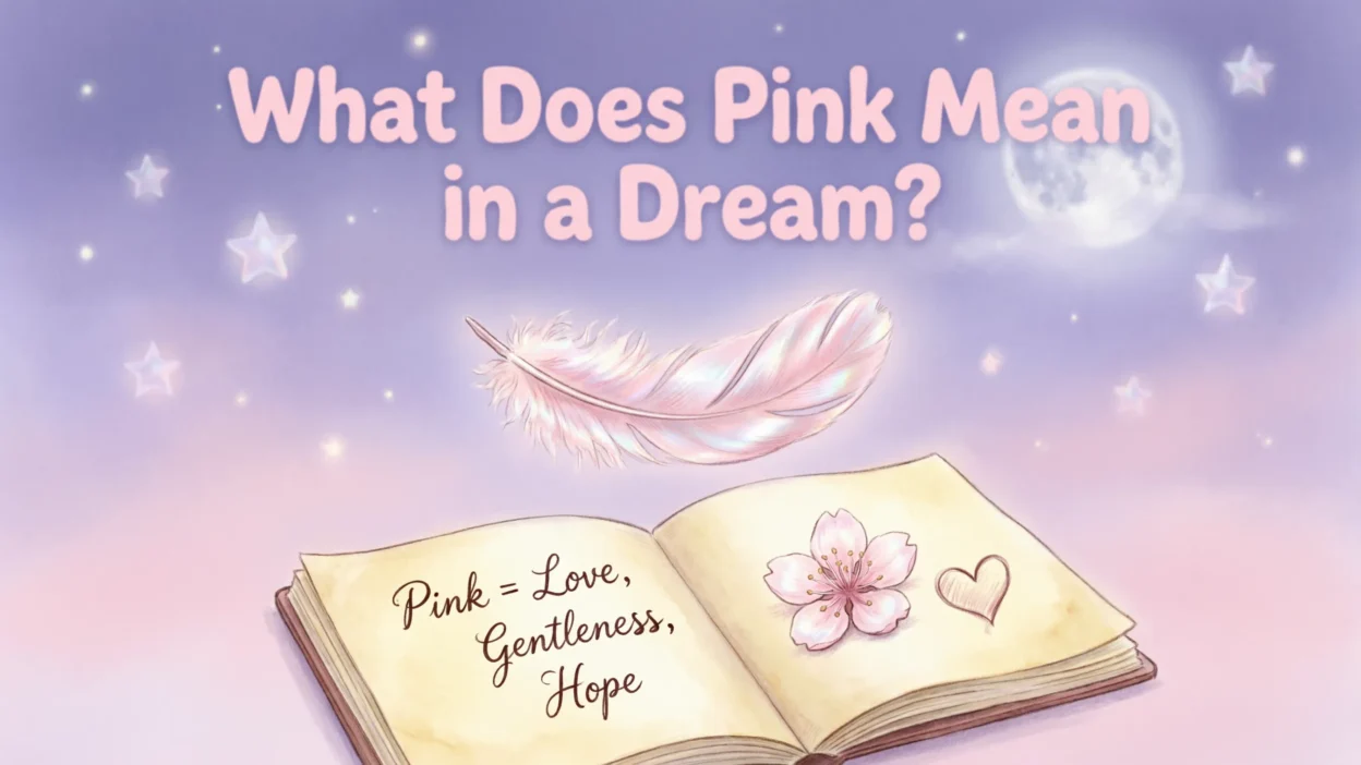 What Does Pink Mean in a Dream?